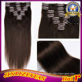 Wholesale Notangle No Shedding Clip in Human Hair Full Head Clip in Hair Extensions
